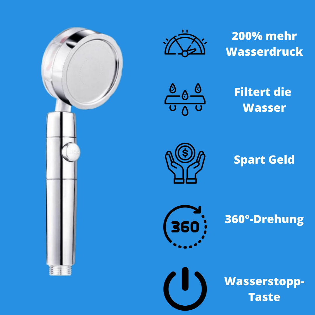 Showery™️ | wassersparender Duschkopf