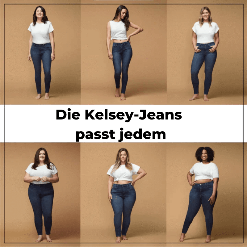 Kelsey™️ | Schwere Jeans-Leggings 1+1 Frei
